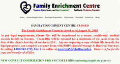 Desktop Screenshot of familyenrichmentcentre.ca